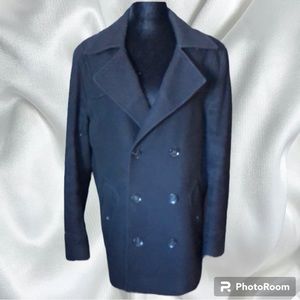 HUGO BOSS navy winter coat size small